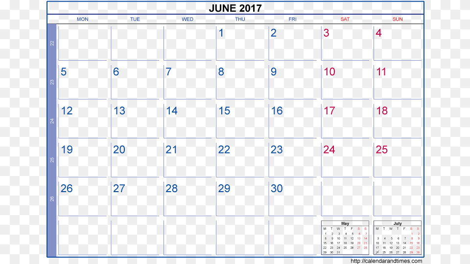 June 2017 Calendar Template 85 X 14 Printable Calendar 2018, Text, Computer Hardware, Electronics, Hardware Free Png Download