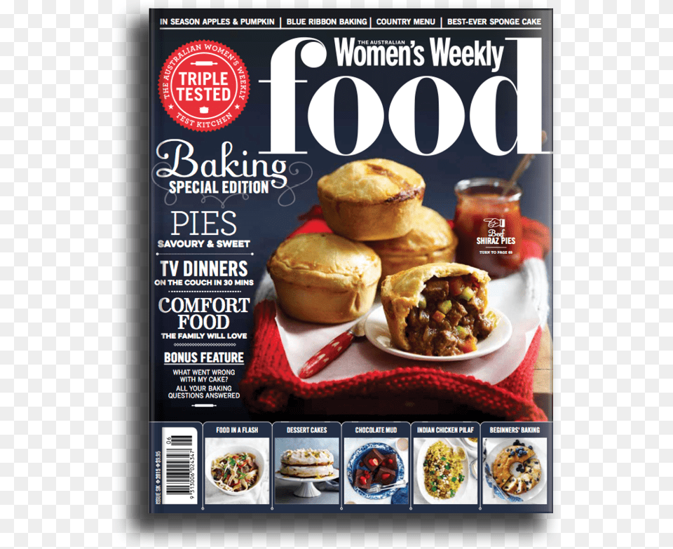 June Big Baking Issue Food Magazine Covers, Publication, Bread, Ketchup, Advertisement Free Png Download