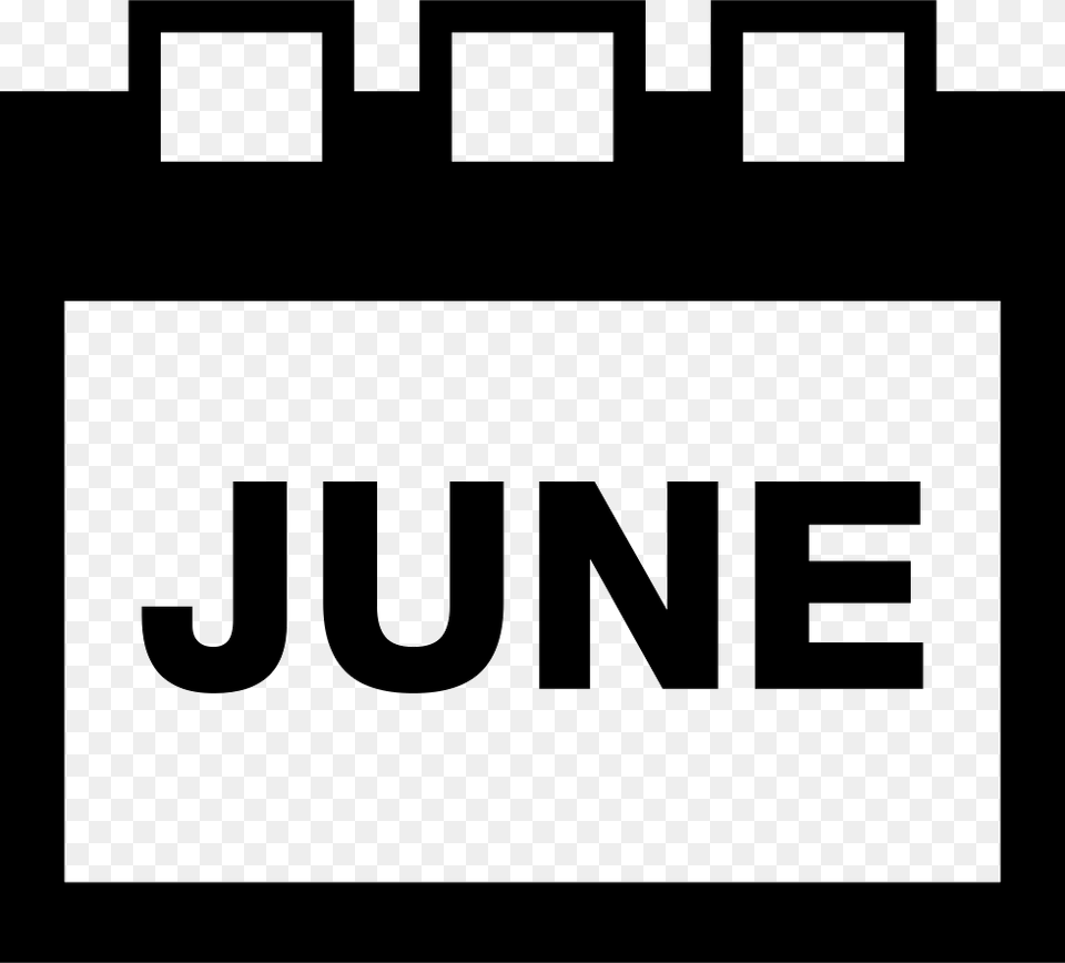 June Calendar Interface Symbol Comments June Calendar Icon, Logo, Text Free Png Download