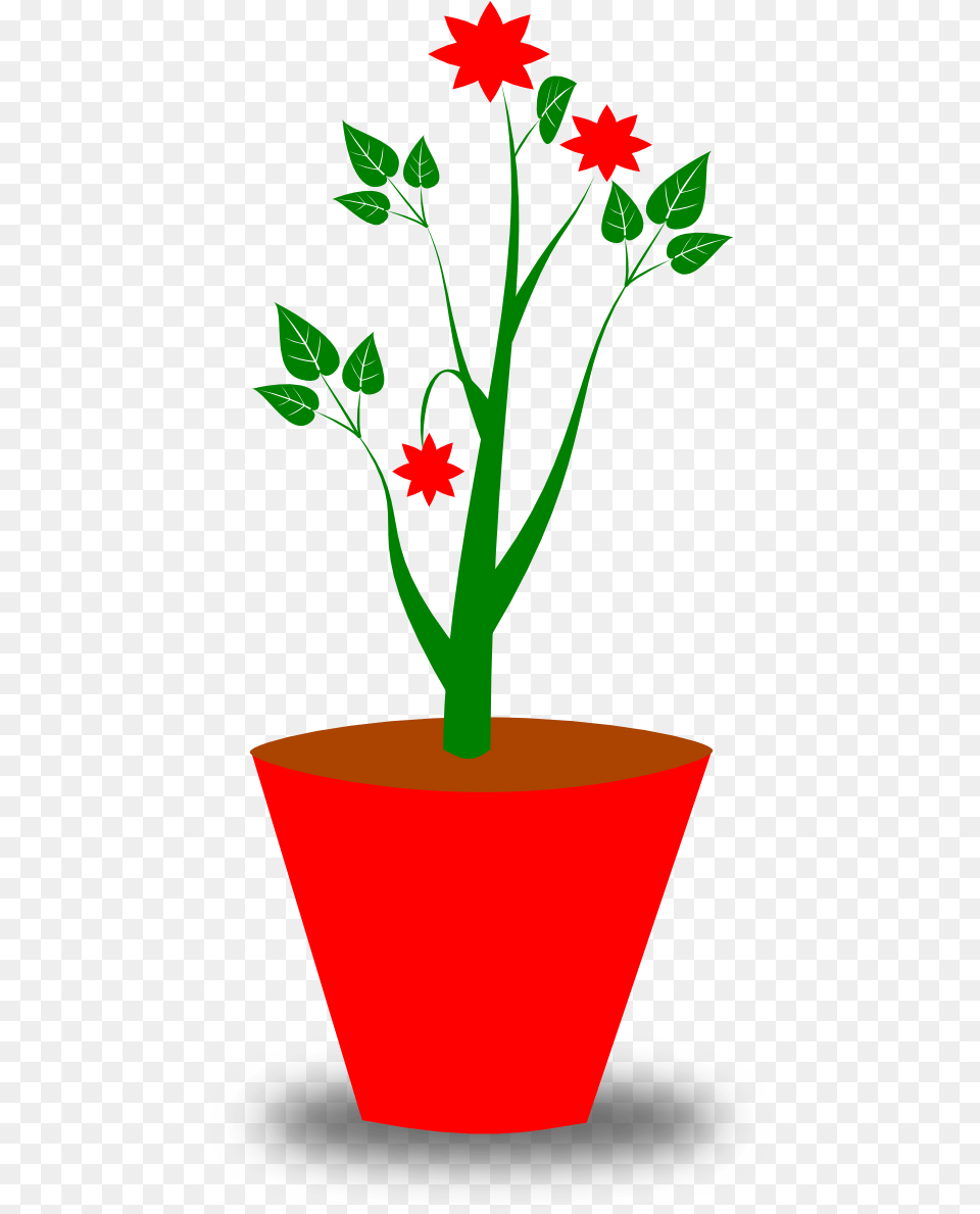 June Clipart Flower Garden Pot Flower Vector, Plant, Flower Arrangement, Pottery, Potted Plant Free Png Download