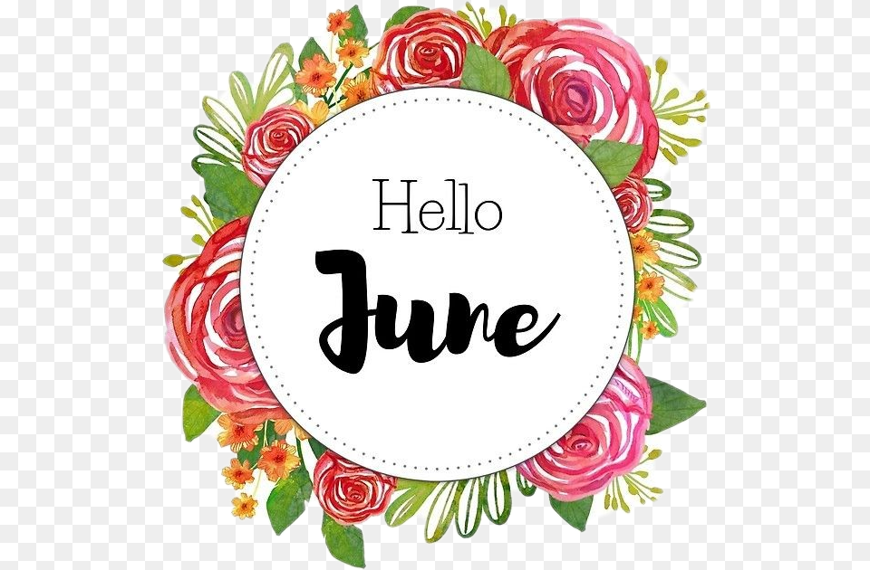 June Cover Bullet Journal, Art, Plant, Pattern, Graphics Free Png