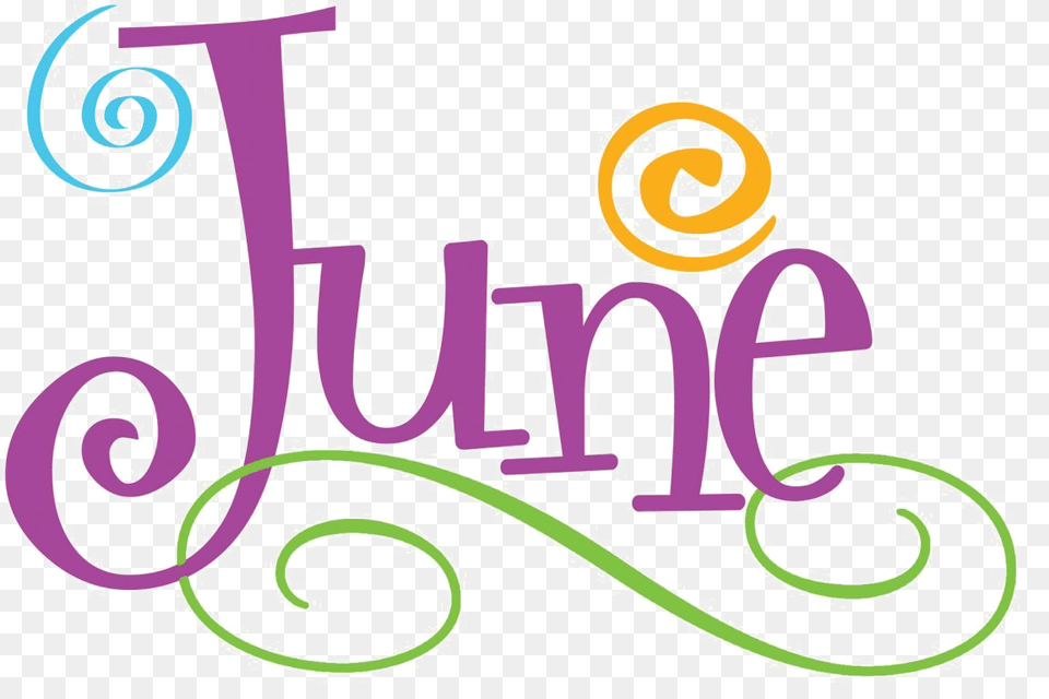 June Pic June Month, Art, Graphics, Pattern, Text Png Image