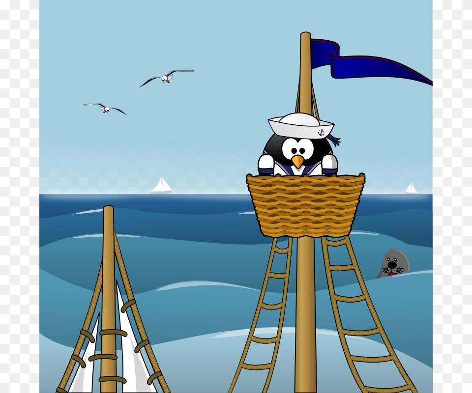 June The Seven Seas, Animal, Bird, Outdoors, Fun Png Image