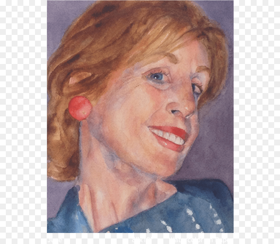 June Watercolor On Paper Watercolor Painting, Woman, Portrait, Photography, Person Free Png Download