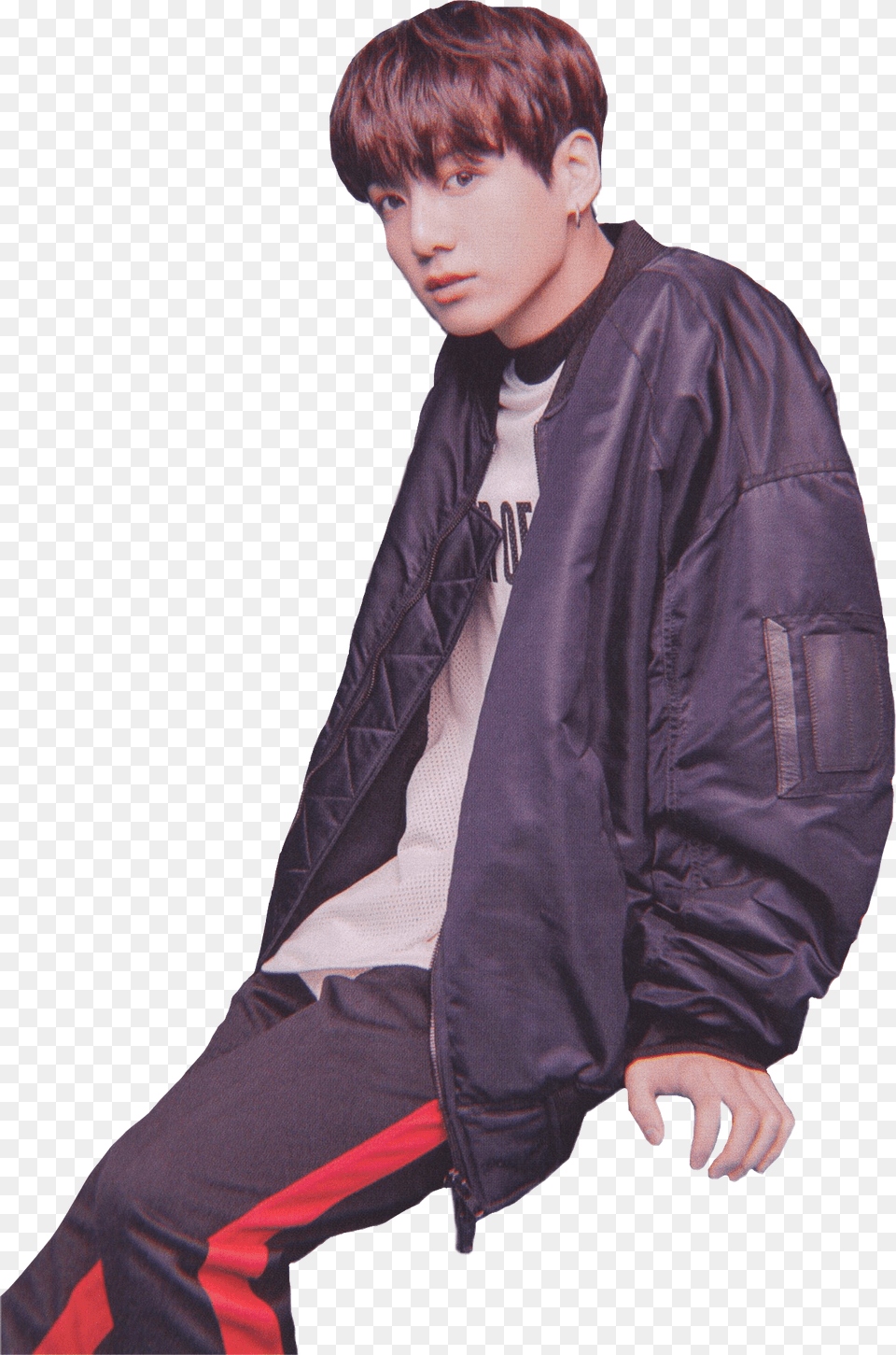 Jungkook, Boy, Person, Male, Jacket Free Png Download