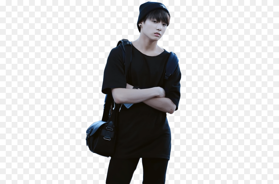 Jungkook Bts, Accessories, Bag, Sleeve, Clothing Free Transparent Png