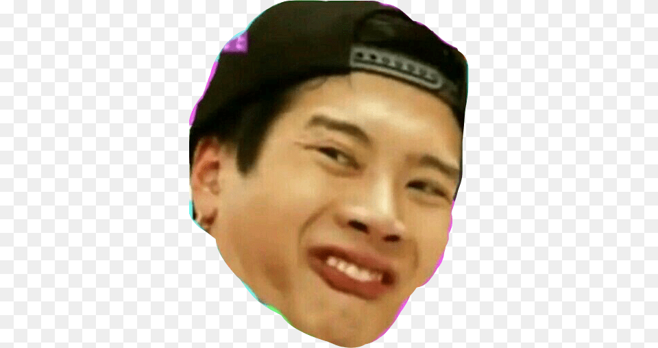 Jungkook Derp Svg Royalty Library Jackson Wang Derp Face, Adult, Person, Man, Male Png