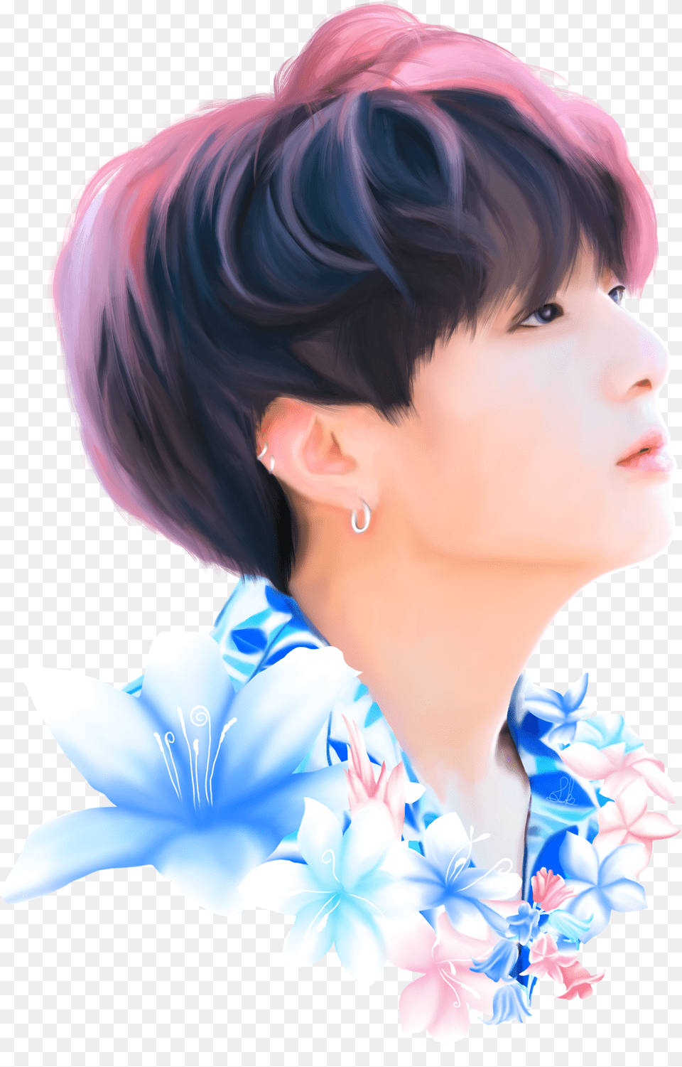 Jungkook Fanart, Accessories, Portrait, Photography, Person Free Png Download