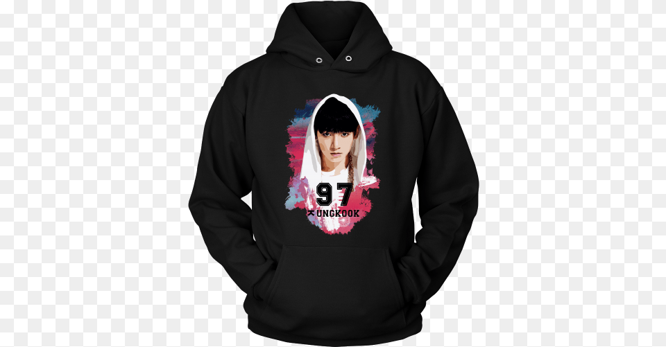 Jungkook Hoodie Shane Dawson Oh My God Shirt, Clothing, Sweatshirt, Sweater, Hood Free Transparent Png