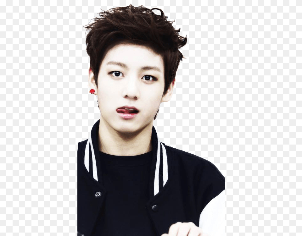 Jungkook Transparent Backgrounds Punk Fashion, Portrait, Face, Head, Photography Free Png Download