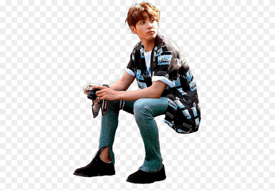 Jungkooks Part Shared, Teen, Sitting, Portrait, Photography Free Png