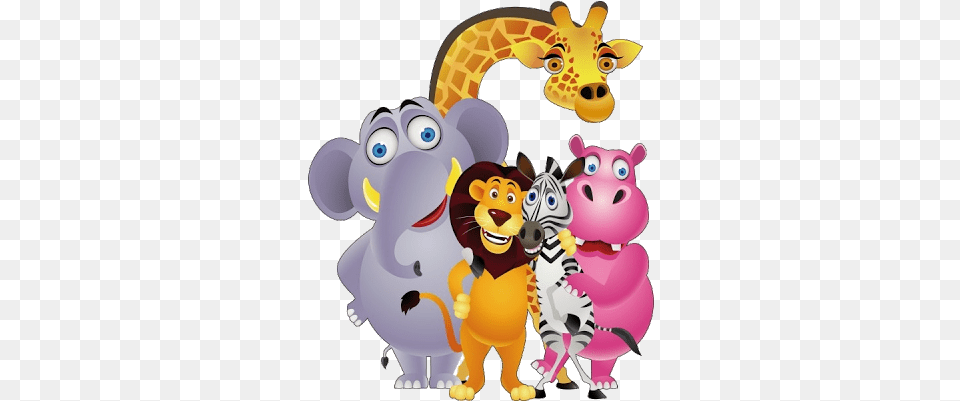 Jungle Animals Picture Animals Cartoon Free Png