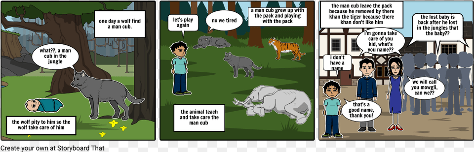 Jungle Book, Publication, Comics, Person, Animal Free Transparent Png