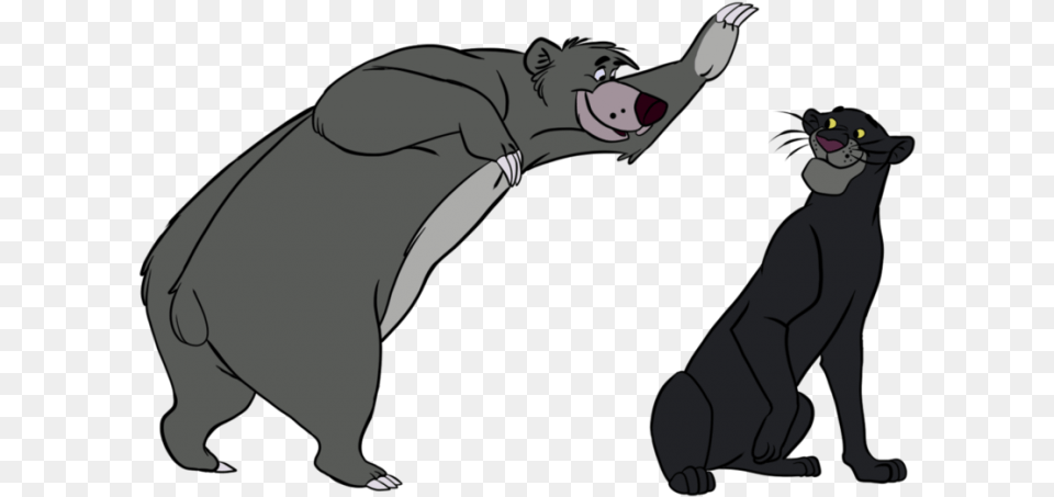 Jungle Book Jungle Book Bagheera, Animal, Bear, Mammal, Wildlife Free Png Download