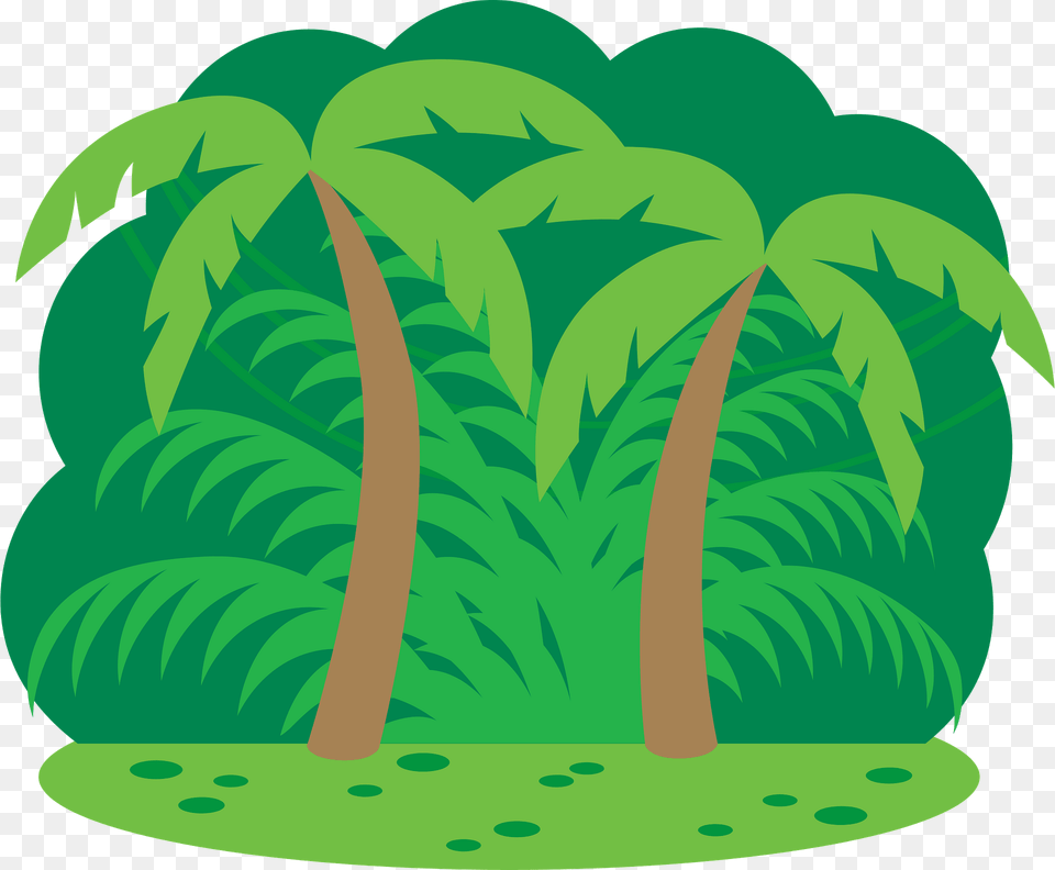 Jungle Clipart, Green, Vegetation, Tree, Summer Free Png Download