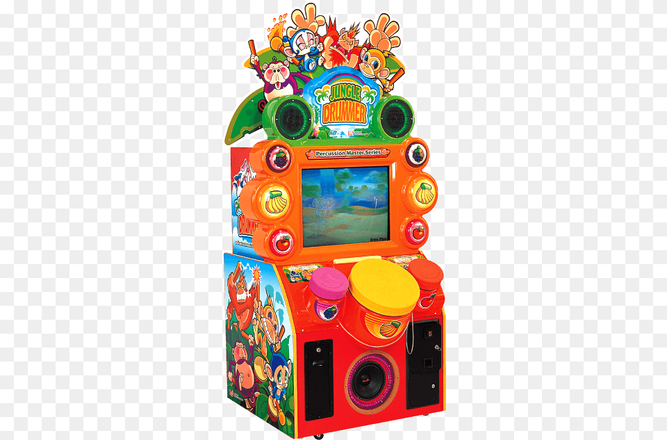 Jungle Drummer, Arcade Game Machine, Game, Computer Hardware, Electronics Free Png Download