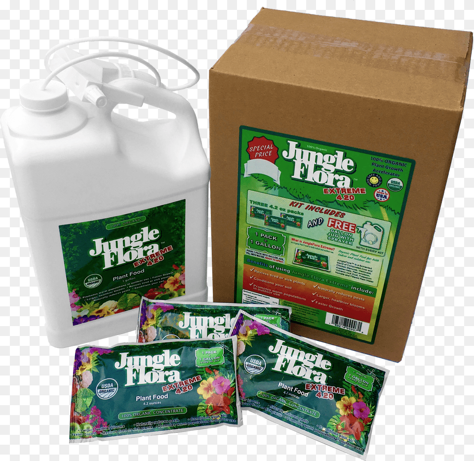 Jungle Flora Extreme Kit Carton Png