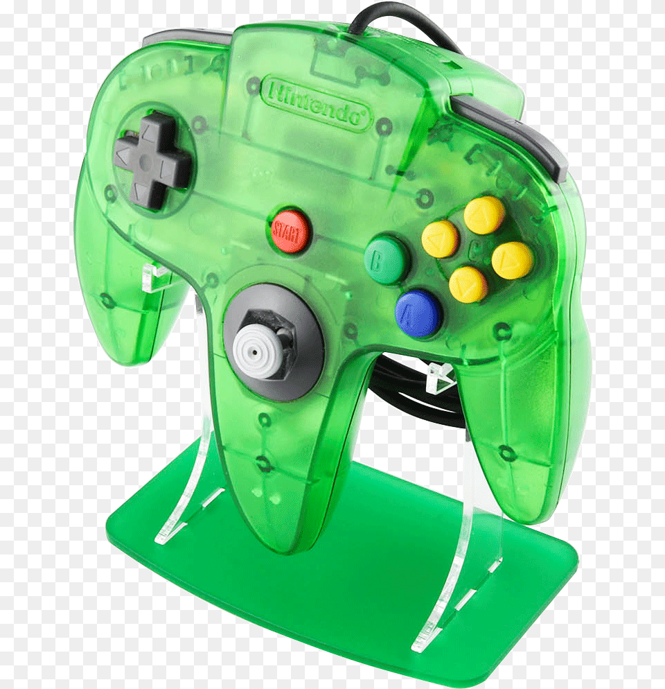 Jungle Green N64 Funtastic Controller Nintendo 64 Watermelon Red, Electronics, Electrical Device, Switch Png