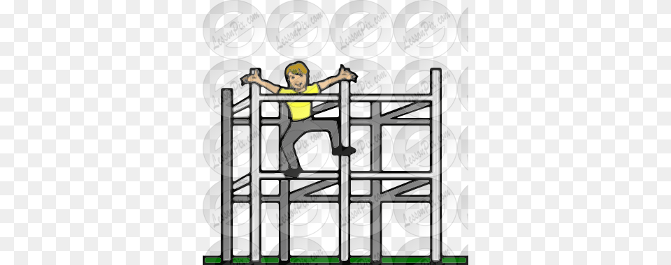 Jungle Gym Picture For Classroom Therapy Use, Gate, Baby, Person, Face Png