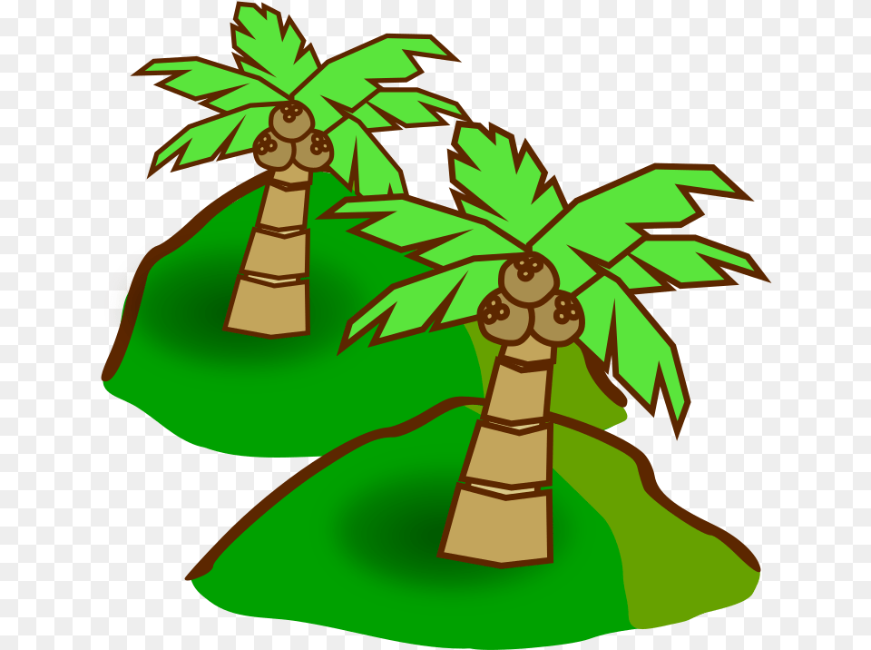 Jungle Hills Coconut Tree Clip Art, Plant, Emblem, Symbol, Outdoors Free Transparent Png