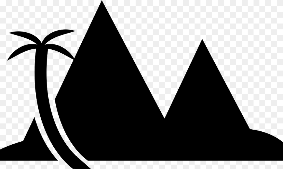Jungle Island Icon Free Download, Stencil, Triangle, Clothing, Hat Png Image