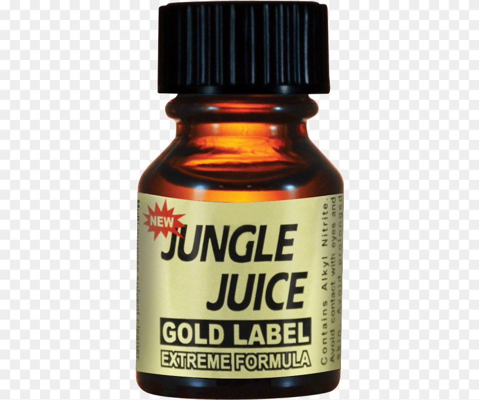 Jungle Juice Gold 10ml Glass Bottle, Alcohol, Beer, Beverage, Food Free Png