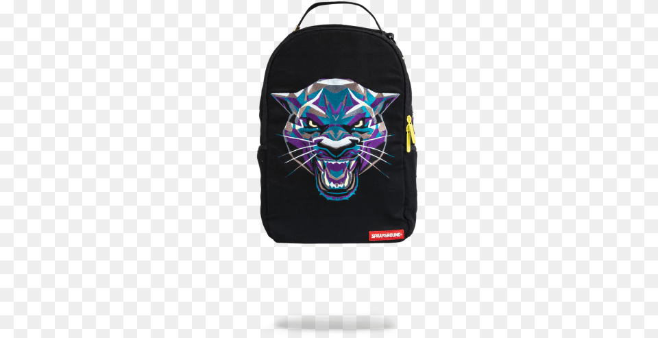 Jungle Panther Sprayground Backpack, Bag, Accessories, Handbag, Purse Free Png