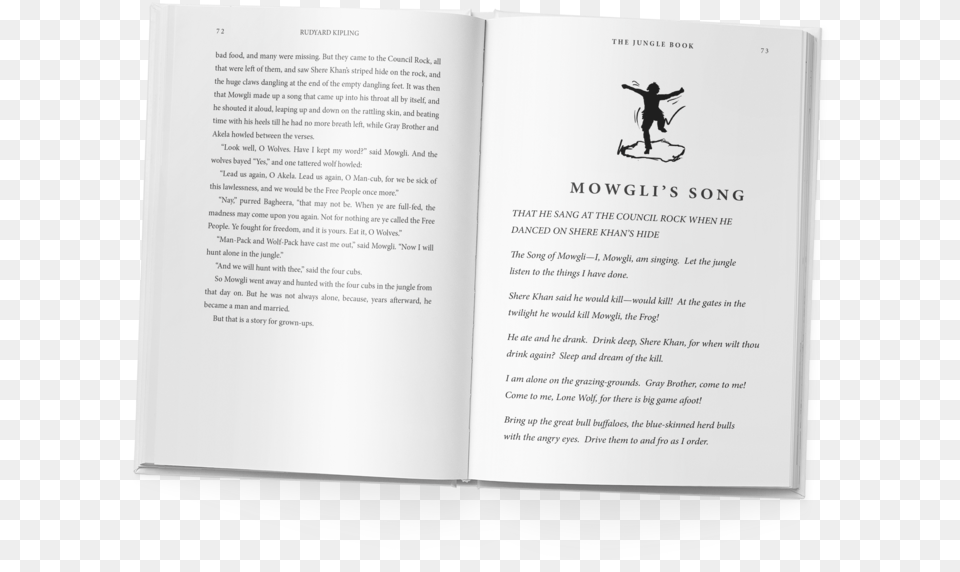 Junglebook Openmockup, Book, Page, Publication, Text Free Png Download