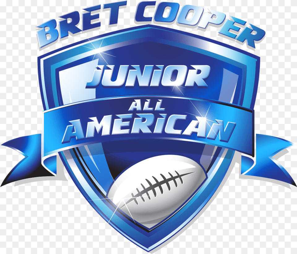 Junior Academic All American Bowl Bret Cooper Football Kick American Football, Badge, Logo, Symbol Free Png Download