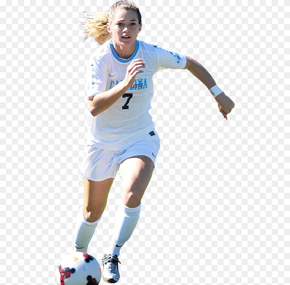 Junior Elite Soccer Camp Chapel Hill Unc Girls Soccer Football Player, Ball, Sport, Clothing, Sphere Png Image