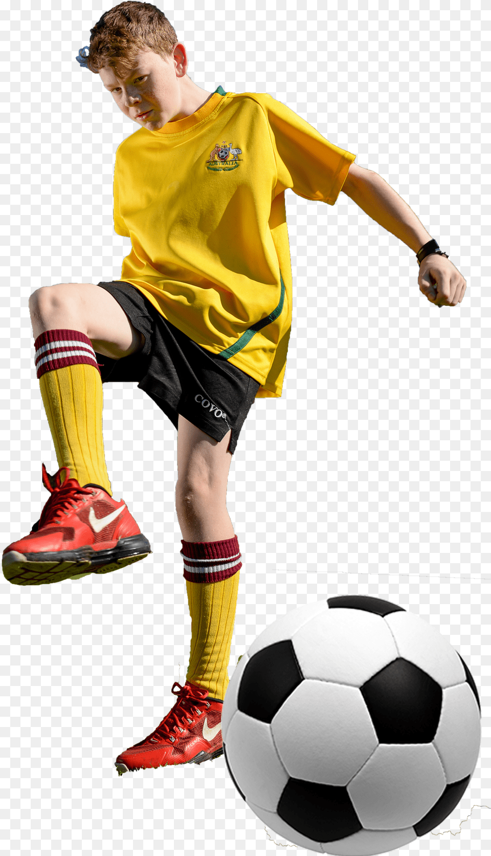 Junior Football Player, Ball, Soccer, Soccer Ball, Footwear Png