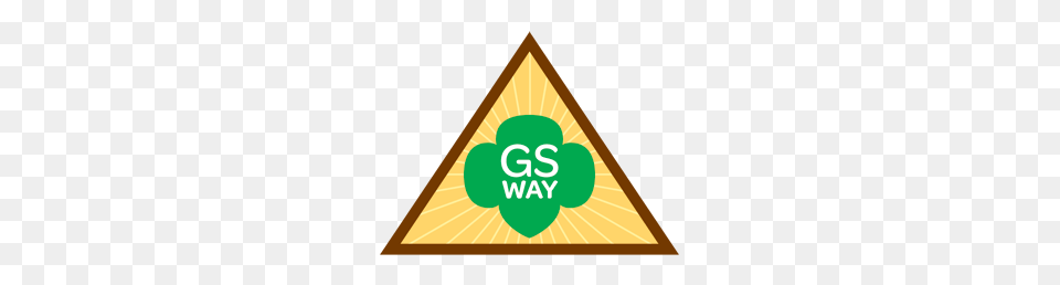 Junior Girl Scout Way State College Girl Scouts, Triangle, Logo Png