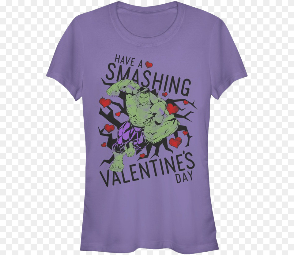 Junior Have A Smashing Valentine S Day Incredible Hulk Hulk, Clothing, T-shirt, Baby, Person Png Image