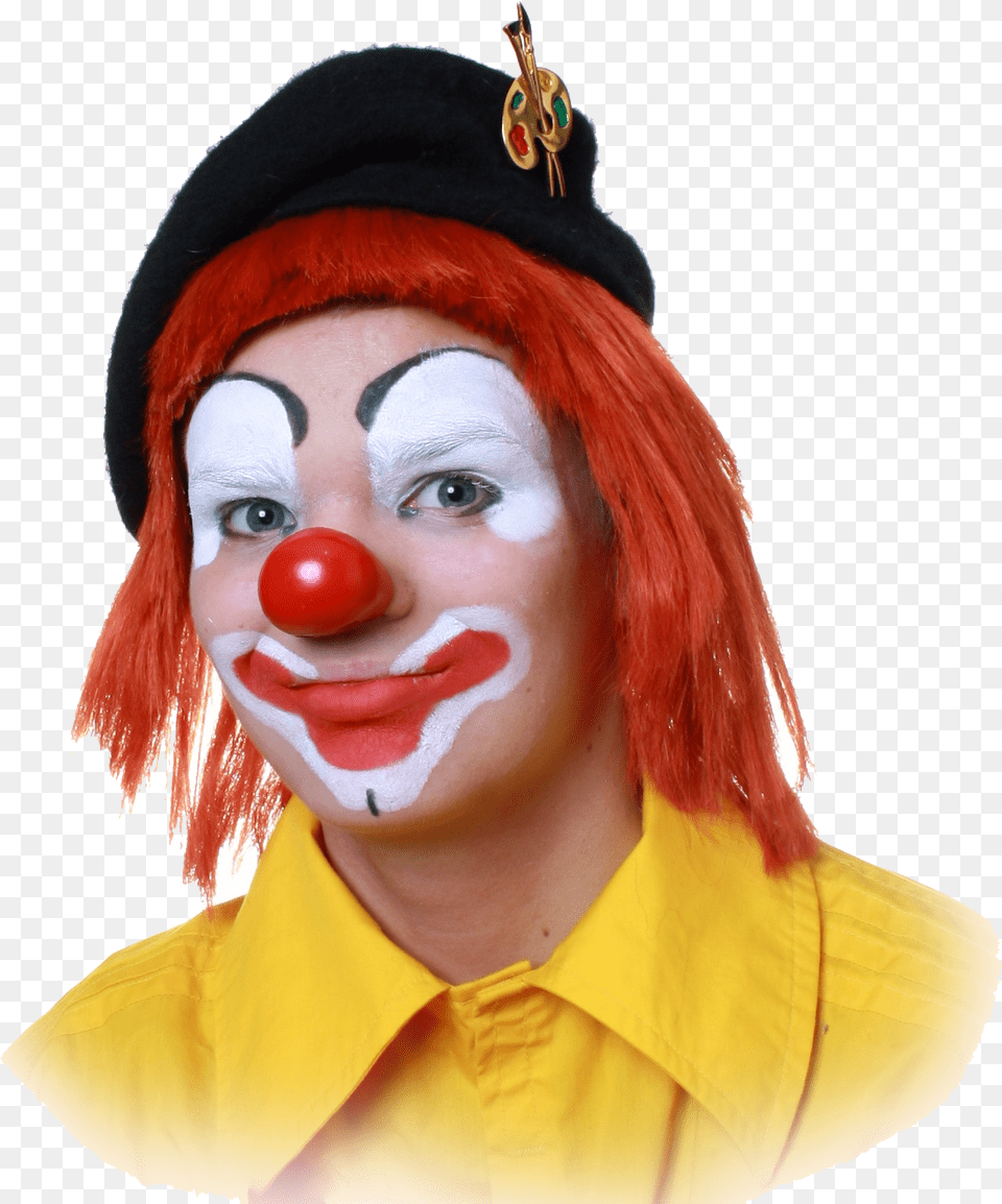 Junior Joey Clown, Adult, Female, Person, Woman Free Png