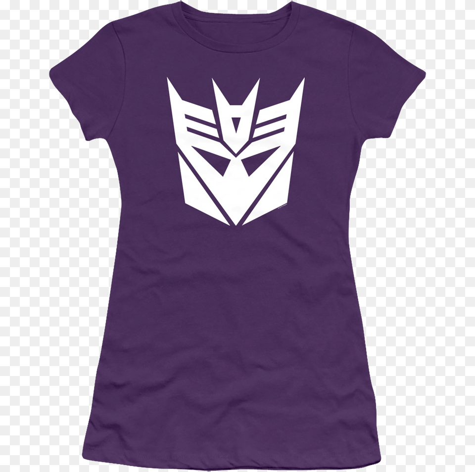 Junior Purple Decepticons Logo Transformers Shirt Decepticon Suck My Popsicle, Clothing, T-shirt Free Png
