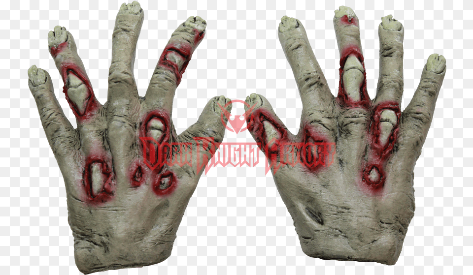 Junior Rotted Zombie Costume Hands Zombie Hand, Body Part, Finger, Injury, Person Png