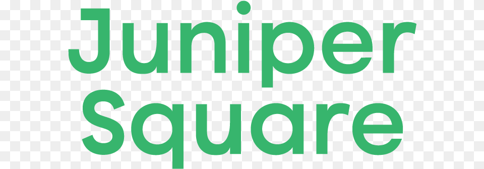 Juniper Square Logo, Green, Text Free Png