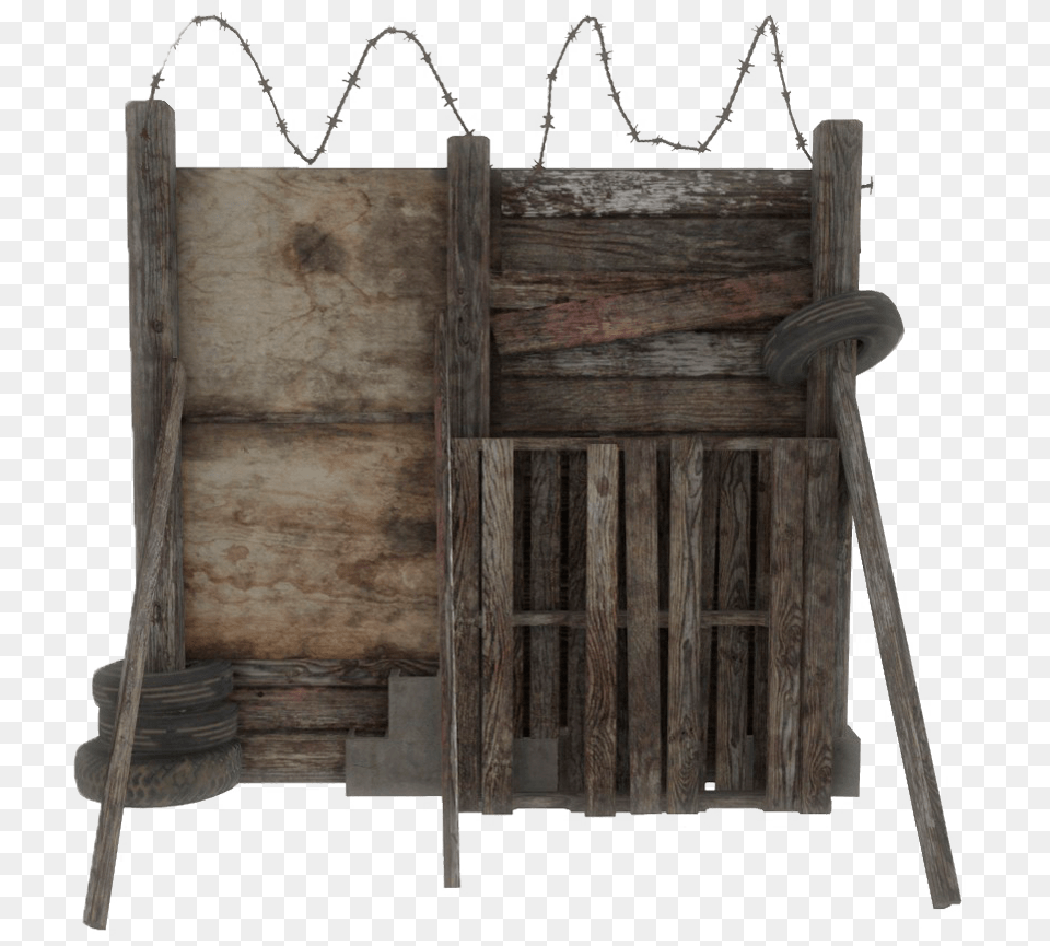 Junk Fence3 Portable Network Graphics, Wood, Box, Crate, Rural Free Png Download