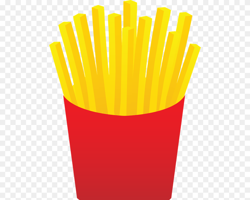 Junk Food Clipart Yellow, Fries, Dynamite, Weapon Free Transparent Png