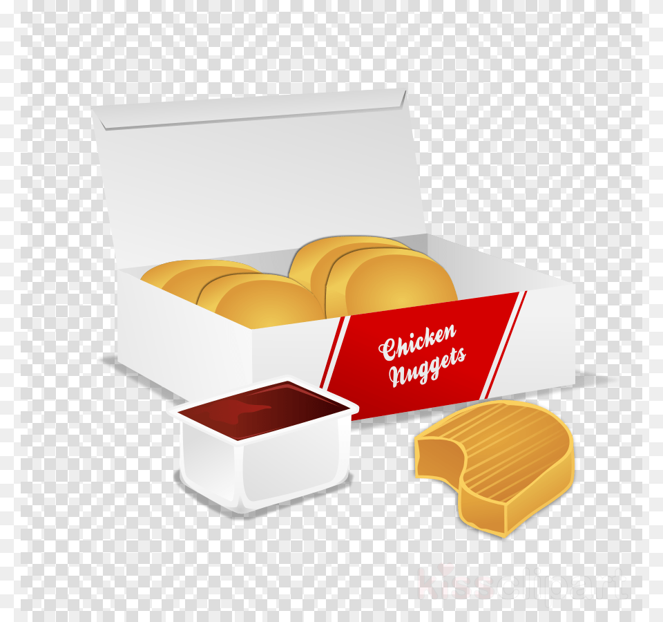 Junk Food Vector Clipart Chicken Nugget Junk Food Clipart Fast Food, Bread, Lunch, Meal Free Png
