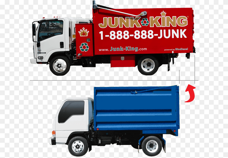 Junk King Truck Size 1 800 Got Junk, Trailer Truck, Transportation, Vehicle, Machine Png Image