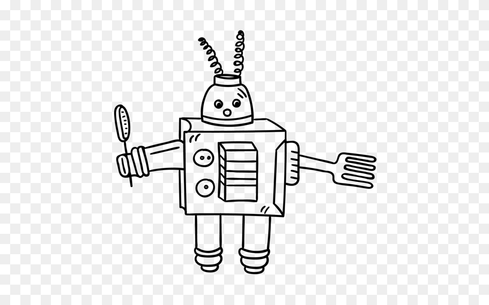 Junk Model Robot One Hundred Toys, Gray Png Image