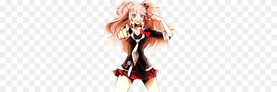 Junko Enoshima Junko Enoshima Wallpaper And Background, Book, Publication, Comics, Adult Png Image