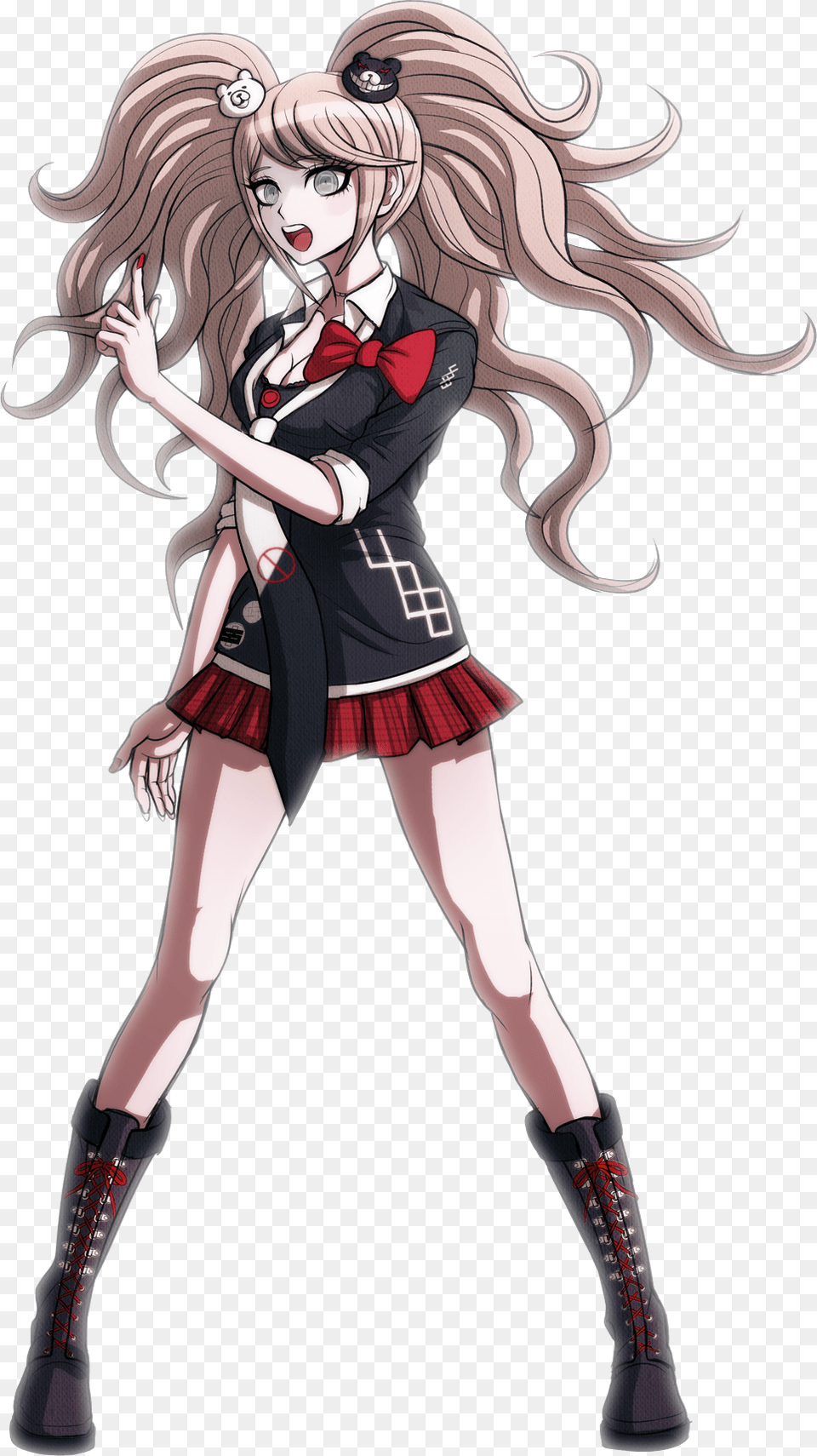 Junko Enoshima Junkoenoshima Tsumugi Tsumugi Tsumugishirogane Junko Enoshima Sprites, Adult, Publication, Person, Manga Png Image