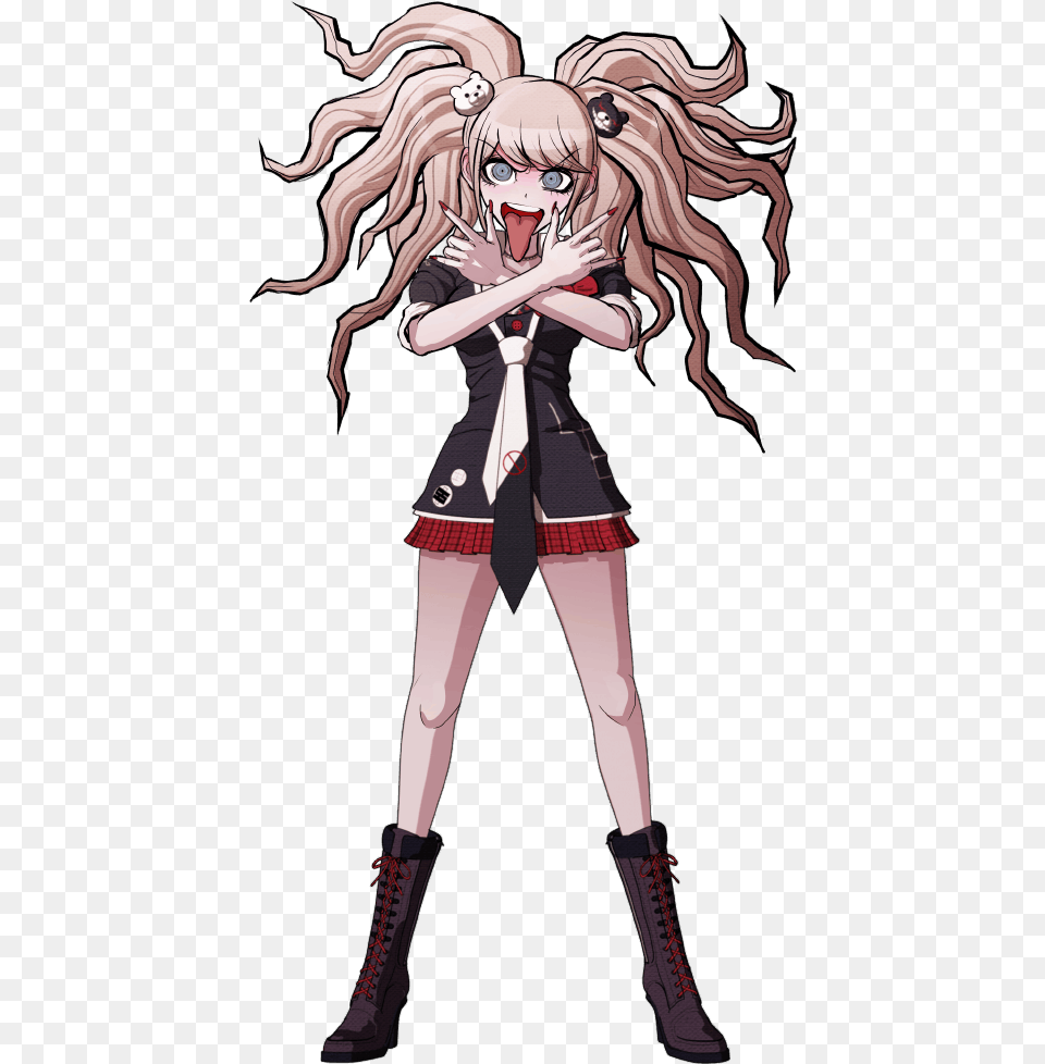Junko Gallery Anime Characters With Tongue Piercings, Comics, Manga, Book, Publication Png