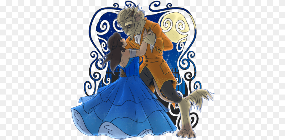 Junkrat And Mei As Beauty And The Beast I Tried To Junkrat X Mei Fanart, Book, Comics, Publication, Baby Png