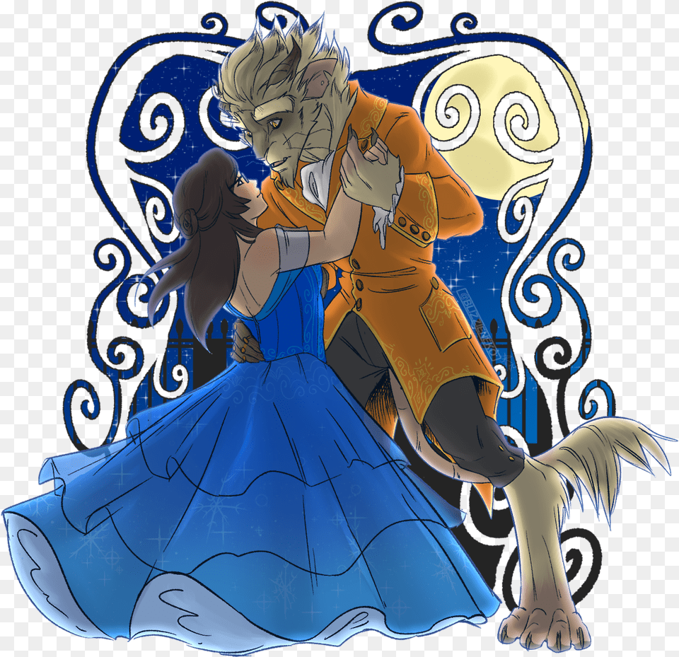 Junkrat And Mei As Beauty And The Beast I Tried To Love Junkrat And Mei, Book, Comics, Publication, Person Free Png Download