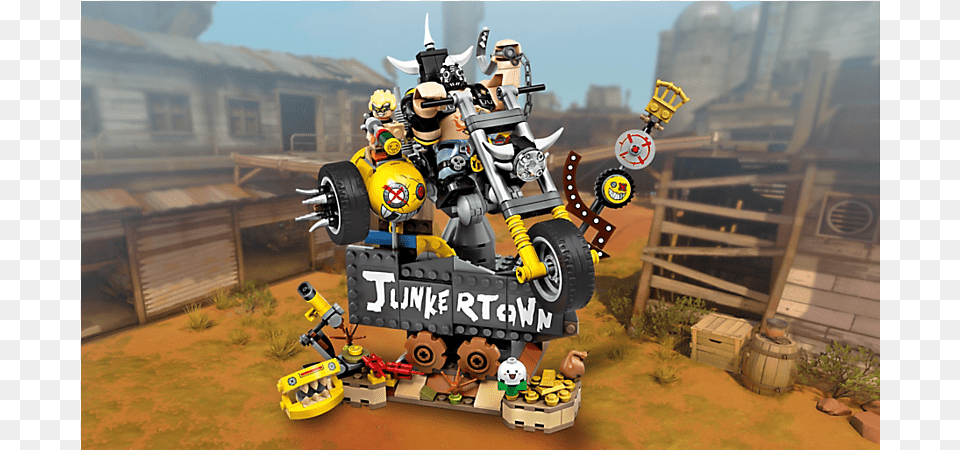 Junkrat And Roadhog Lego, Device, Grass, Lawn, Lawn Mower Free Png