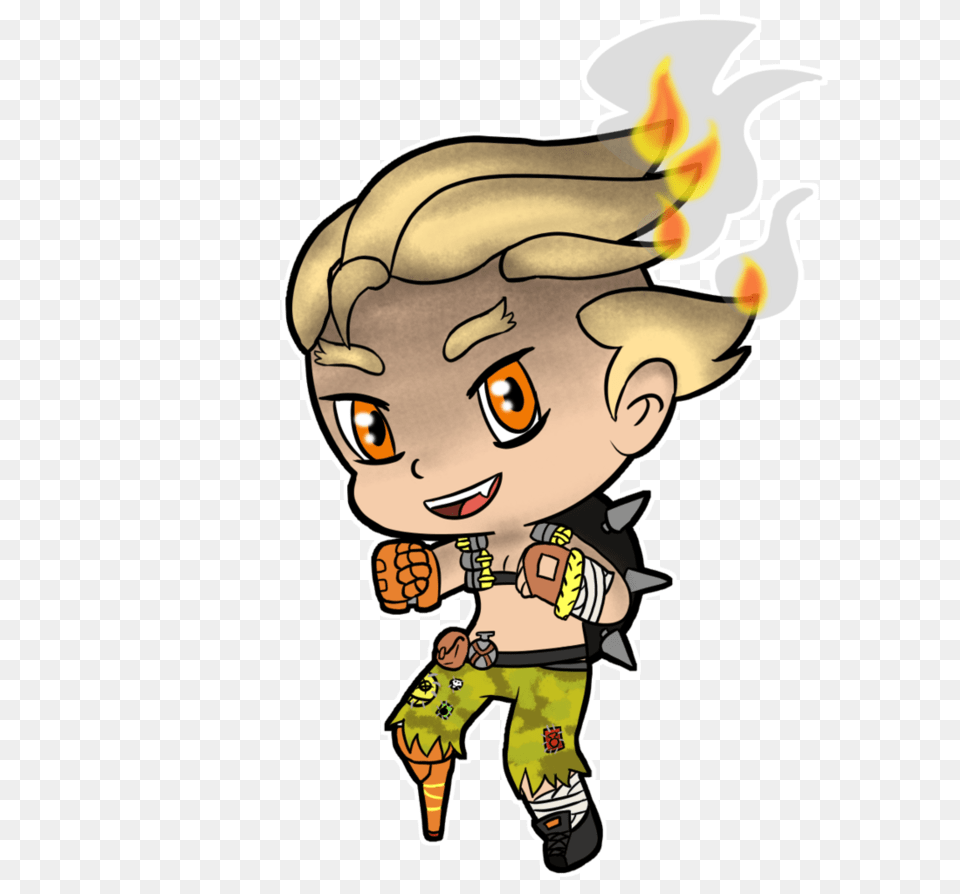 Junkrat Chibi, Baby, Person, Face, Head Free Png Download