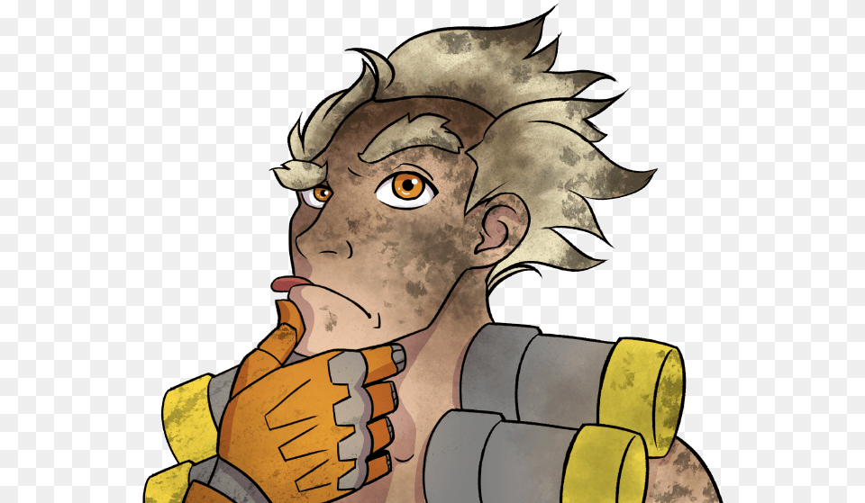 Junkrat Soldier76 Pharah Ana Overwatchpic Cartoon, Baby, Person, Face, Head Png Image